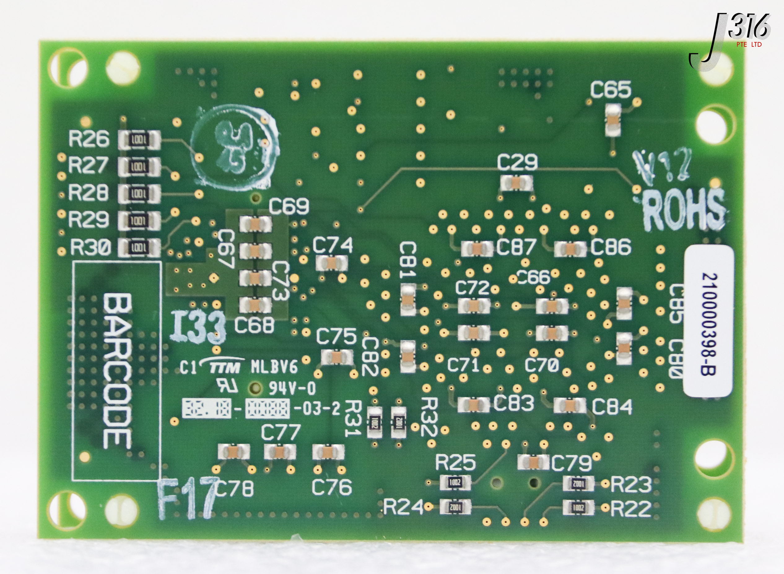 パート1 36265 WATERS PCB ASSY 210000398-B | eBay